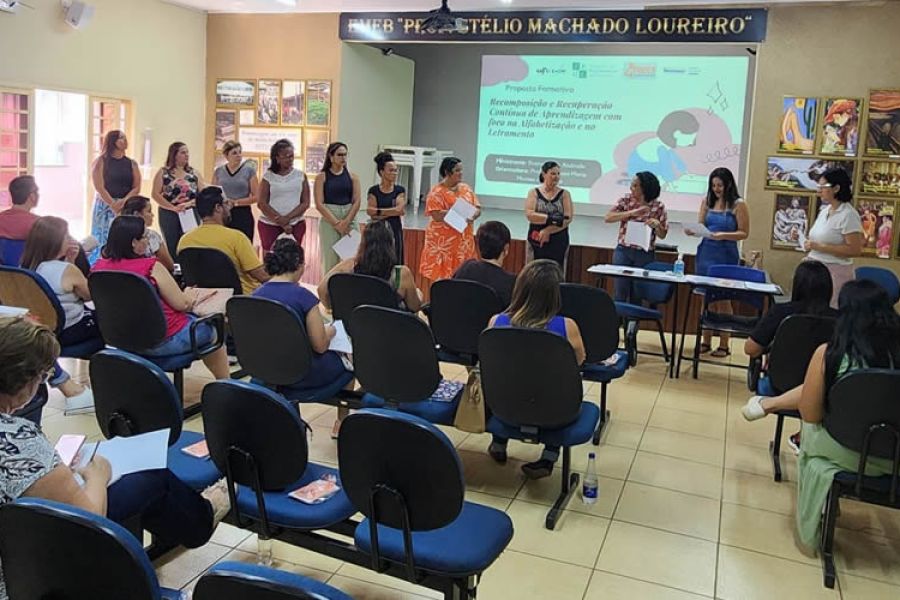 SEMEB em parceria com UFSCar inicia curso de formação aos professores da Rede Municipal